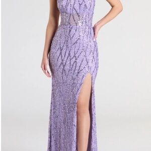 Windsor Lavender Sequin Dress